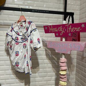 Meadow Bloom Embroidered Top - WK0255